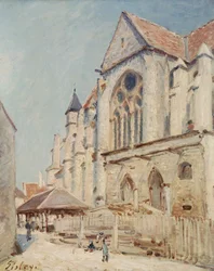 Die Kirche von Moret